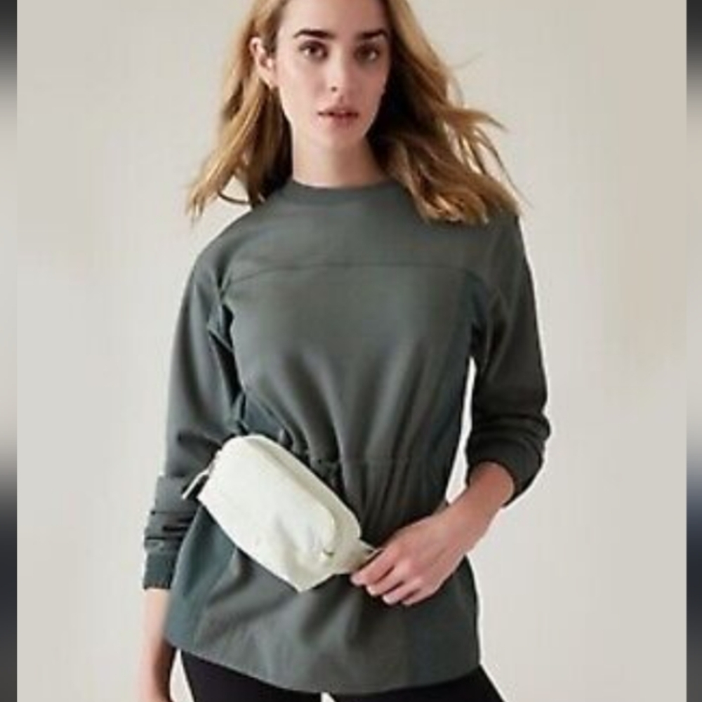 Athleta Triumph Hybrid Crewneck Sweatshirt